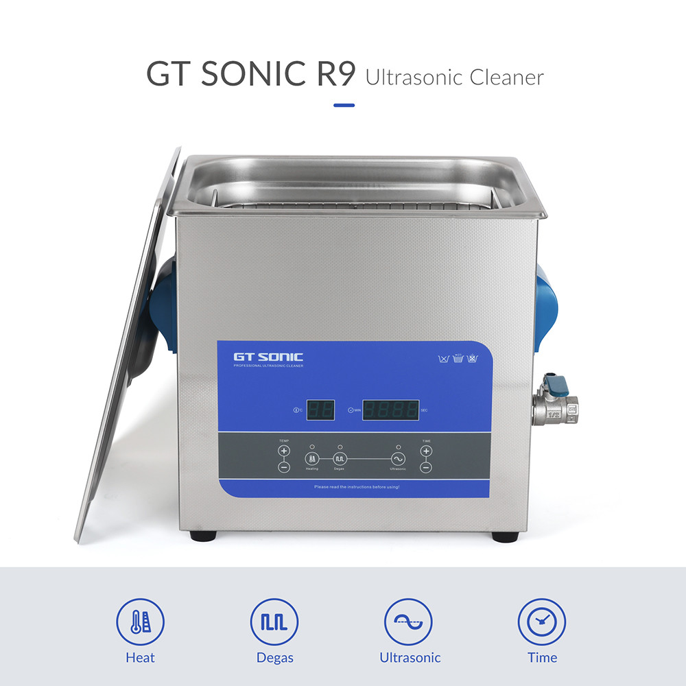 40KHz 13L Stainless Steel Lab Ultrasonic Cleaner Remove Stains Stainless Steel Ultrasonic Cleaner