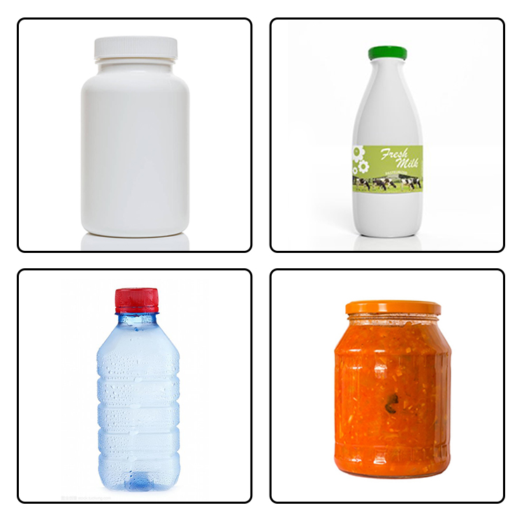 1.5KW Soda Glass Capping Automated Bottle Filling Machine SS304 130mm Dia
