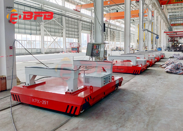 Battery Powered 50 Ton Lifting Rail Car