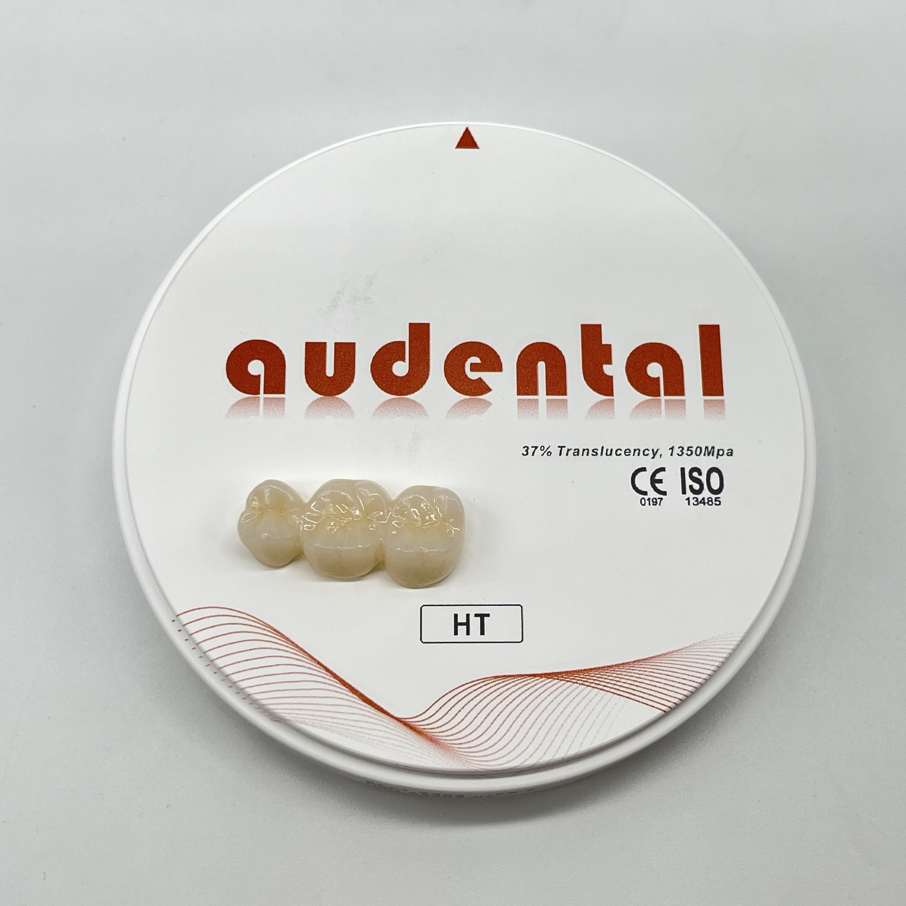 HT White 16 Liquid Colors Dental Zirconia Block with Carbon Box Package