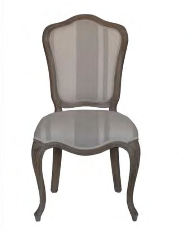 French style upholstered vintage wedding chair and event chair supplies for sales and wood chair