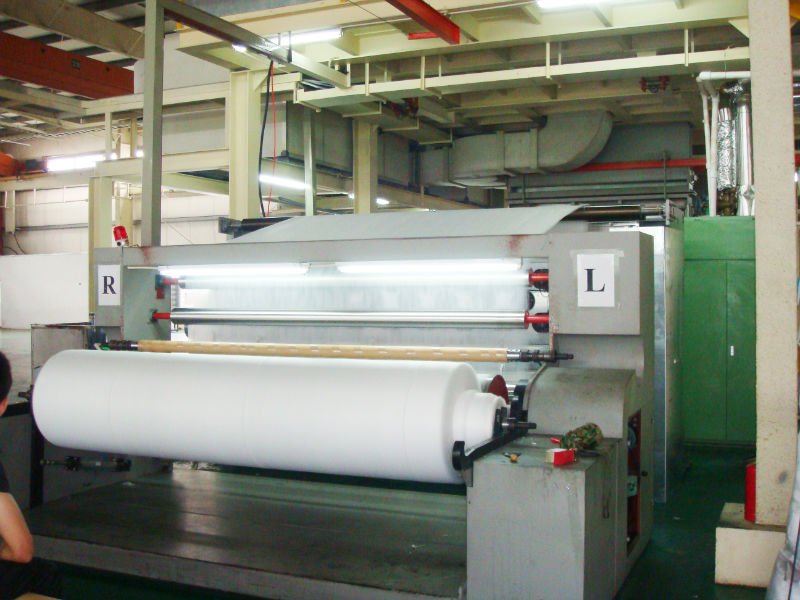 Competitive price sanyang 1.6-3.2m S/SS non woven fabric making machine