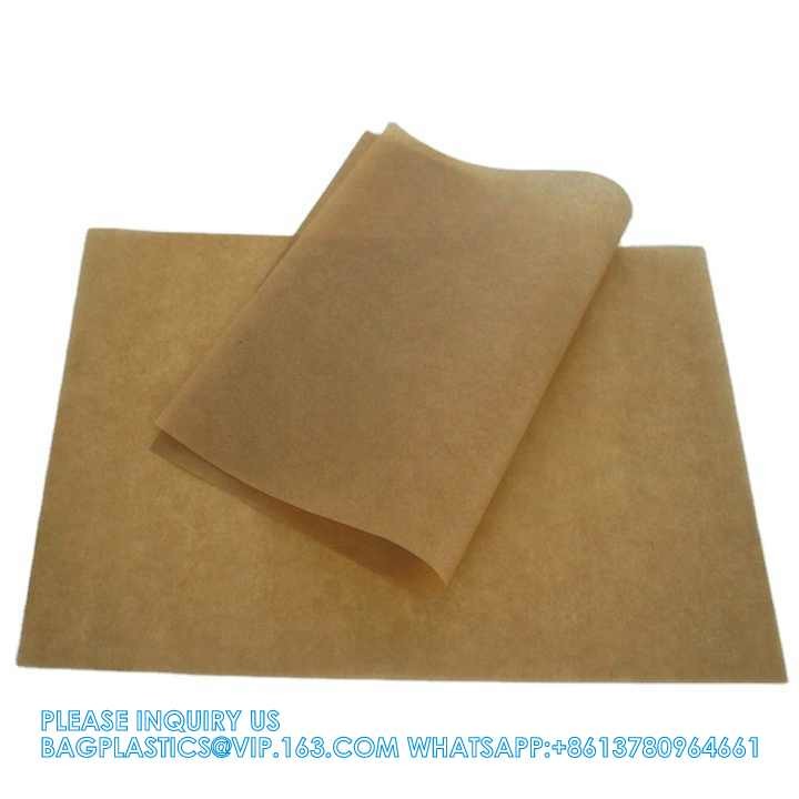 Silicone Coated Parchment Baking Paper Jumbo Roll, Non-Stick Greaseproof Waterproof Pre Cut Baking Paper Papier