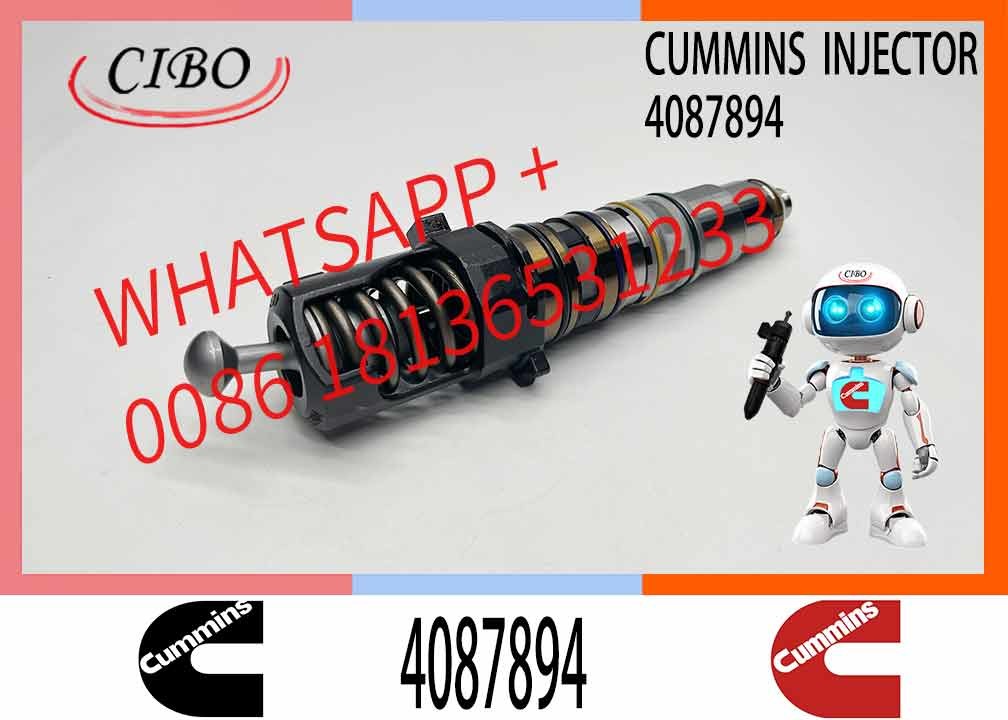 4087894 High Quality Common Rail Injectors for diesel Engine Parts Fuel Pumps