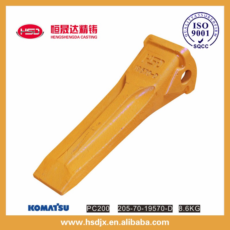 Yellow Smooth Finish Bulldozer Track Roller Pc100