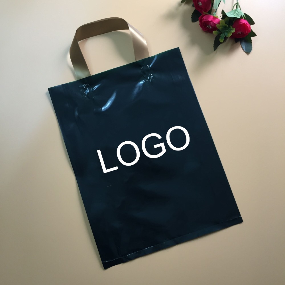 Houseables Plastic Retail Bags, Merchandise Bag, Handle Apparel Handy Bags Wine Gift Pp all carrying needs Bag