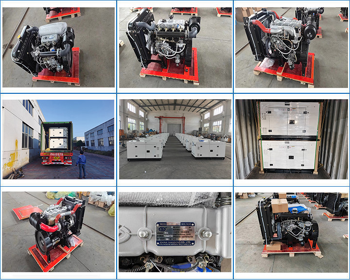ABB or Delixi YangDong Diesel Generator 31KVA 25KW Silent type