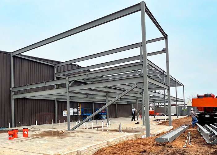 Self Storage Units with Prefabricated Steel Structure Construction in Philippines