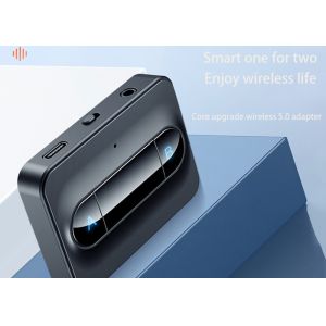 33ft Coverage 3.5mm Aux Bluetooth Adapter For Headphones