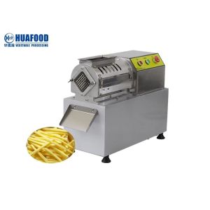 SUS304 Multifunction Vegetable Cutting Machine For Potato Cucumber Carrot