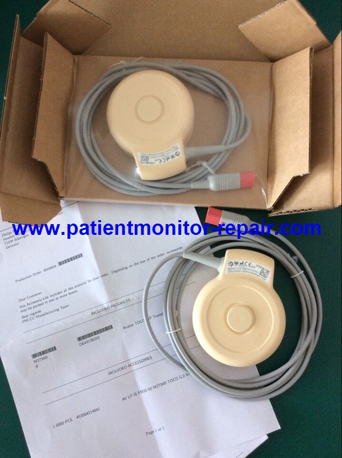 M2734B Patient Monitor Repair Parts Avalon TOCO MP Transducer Fetal Monitor