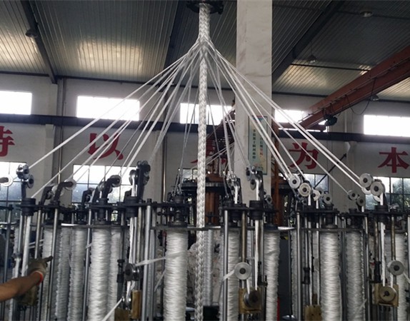 High Uv Resistance 16mm Polyester Combination Rope Playground Climbing Net Rope