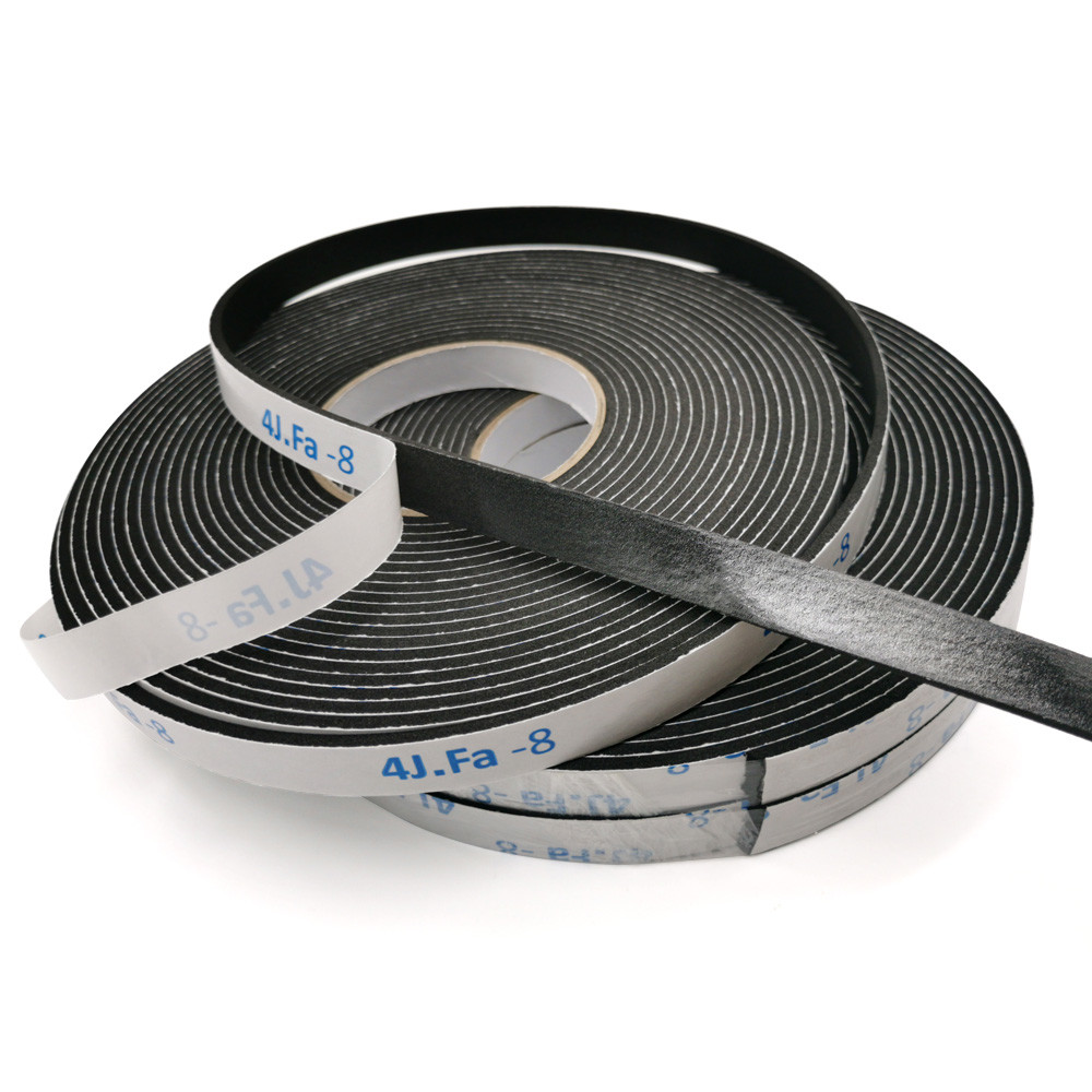 Masking Black Single Sided EVA Foam Tape Release Liner Material