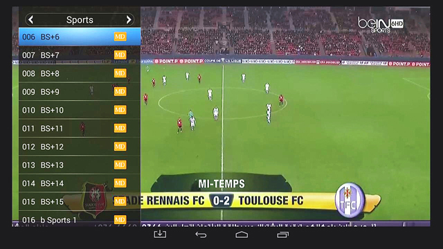 Arabic IPTV Bein OSN Africa Europe USA Indian Global Live channels + VOD stable iptv apk