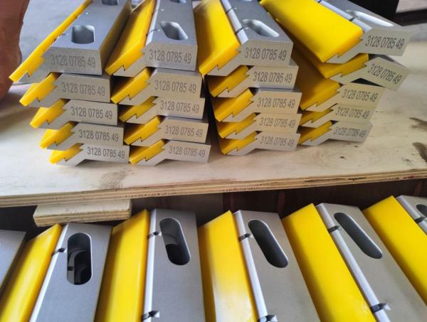 3128 0785 48 AND 3128 0785 49 HOLDER SET 6063 ALUMINUM HOLDER PROFILES PATINE