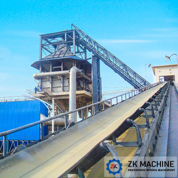 Large Conveying 1500m3/H Feed 300mm Belt Conveying Equipment