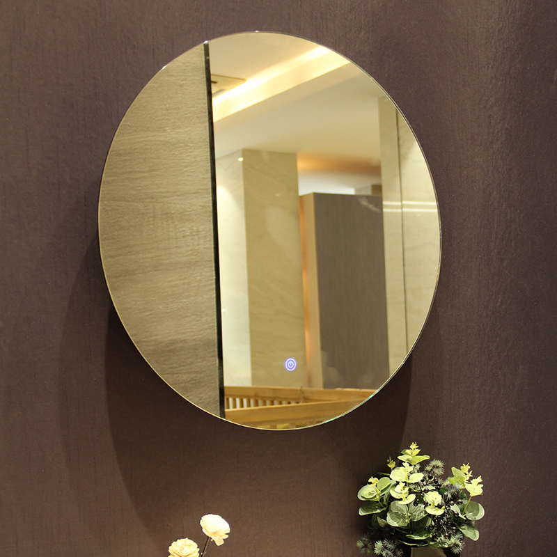 Eco Friendly Lighted Mirror TV Contemporary Magnifying Bathroom Mirror With Light