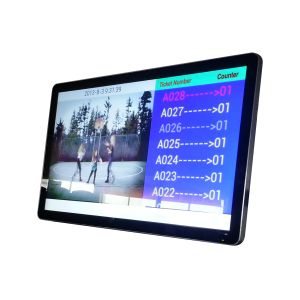 Multiple Language Arabic Token Number Queue Management System with Virtual