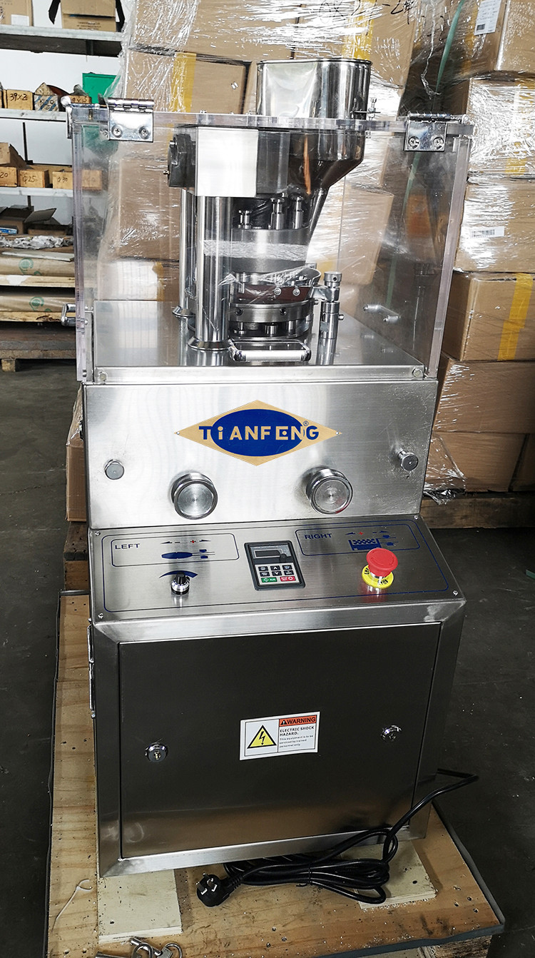 ZP9B Lab 20MM Bouillon Cubes Sugar Rotary Tablet Compression Machine