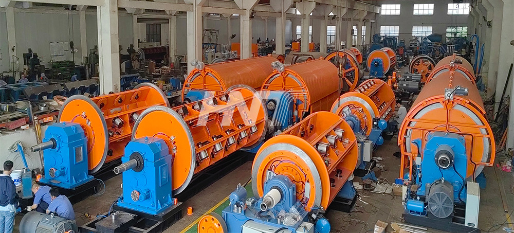 Rigid Stranding Lines For Single Copper Or Single Aluminum Wires
