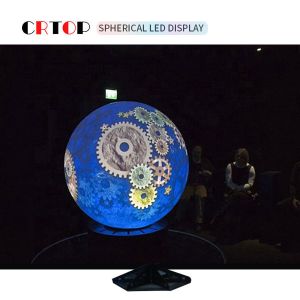 Spherical 2.5m Diameter LED Ball Screen Creative 14bit Grayscale