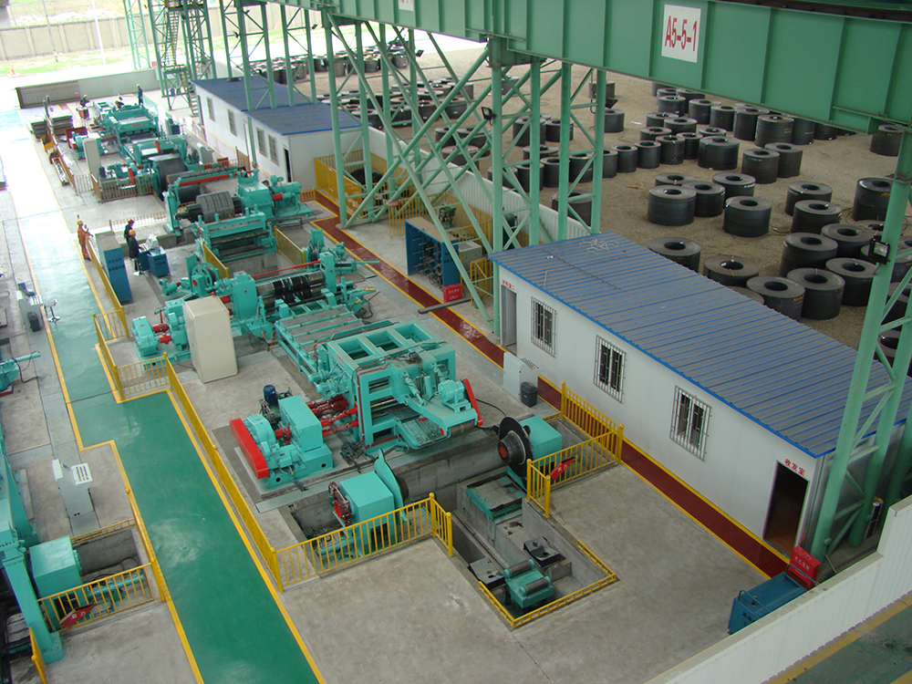 Automatic Steel Slitting Machine For Metal Coil PLC Control