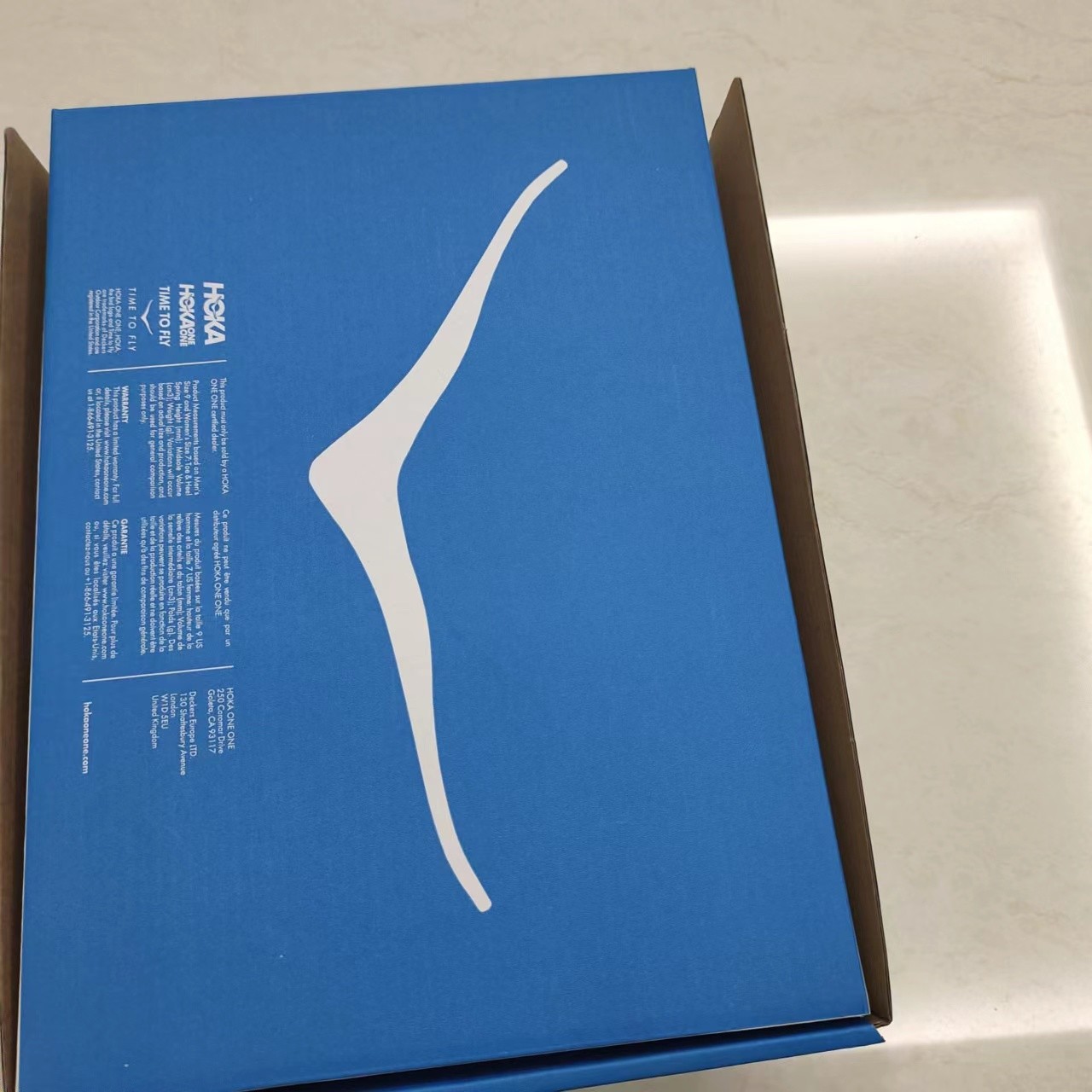 HOKA Shoe Packaging Box Eco-Friendly Corrugated Board Material and Paperboard Type