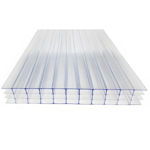 Four Layer Multiwall Polycarbonate PC Hollow Sheet For Soundproofing