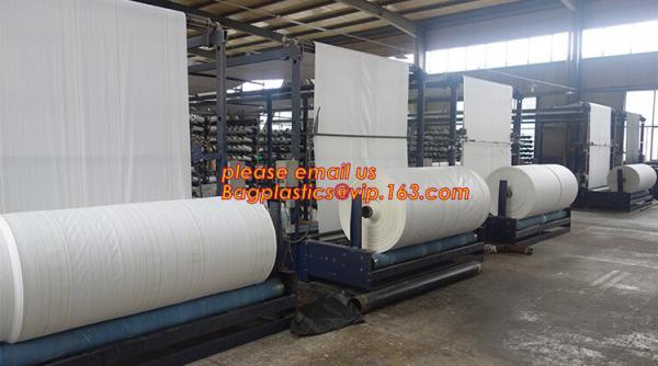 Virgin materia pp Woven Tubular Fabric In Roll For making rice,fertilizer, sand