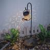 Buy cheap Solar Creative Iron Kettle Shower Floor Lamp for Outdoor Garden Landscape from wholesalers