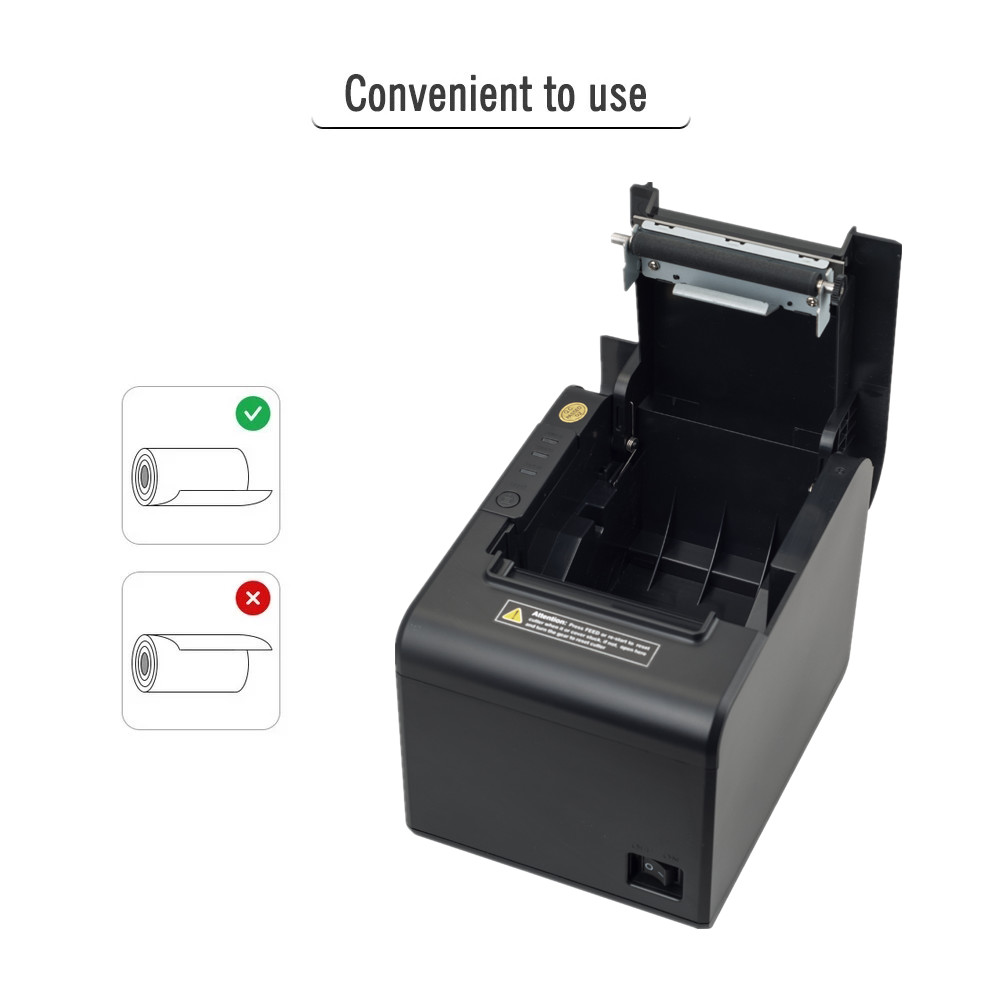 High Speed 80mm Thermal Printer Portable Handheld Bluetooth Receipt Printer