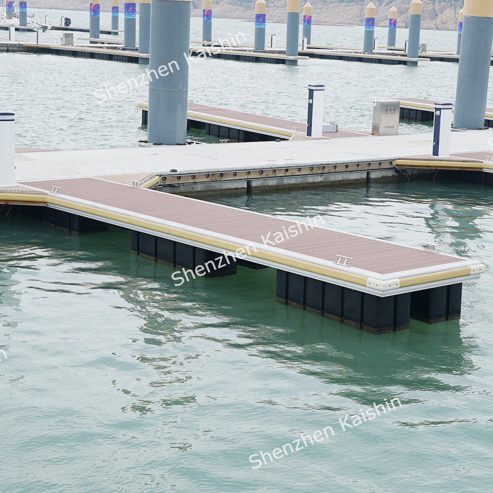 Long Lasting Marina Finger Dock Made Of Aluminum Alloy 6061-T6 For Durability Floating Walkway Pontoon