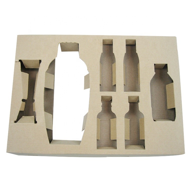 Bottles Eco Friendly Packaging Box Cardboard Mailer Boxes With Hole Cut Insert