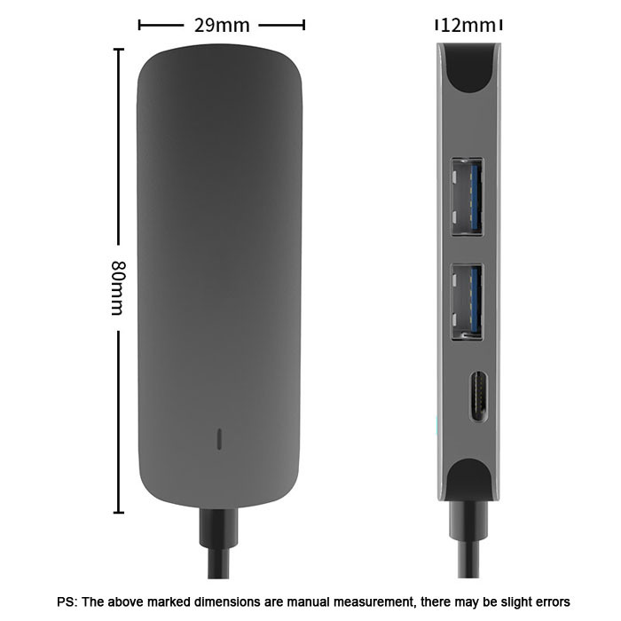 4 In 1 USB C Adapter 4K UHD BGA QFN POP Chips Portable