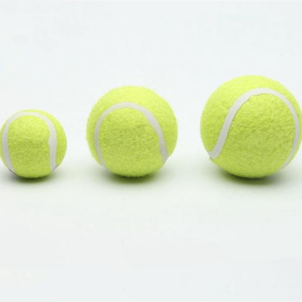 Factory Price Customized Color Rubber dog interactive chew toys pet tennis ball for training logo dog ball