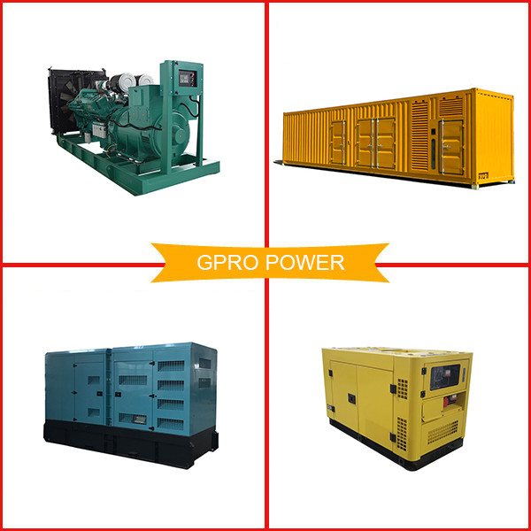 Portable Silent Diesel Generator , Water Cooled Electric Generators 10kva To 60kva