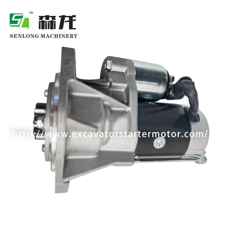 12V 2.0KW 9T Excavator Starter Yuchai Motor 4D24G6 R7004-3708100SF1 R7004-3708100SF1