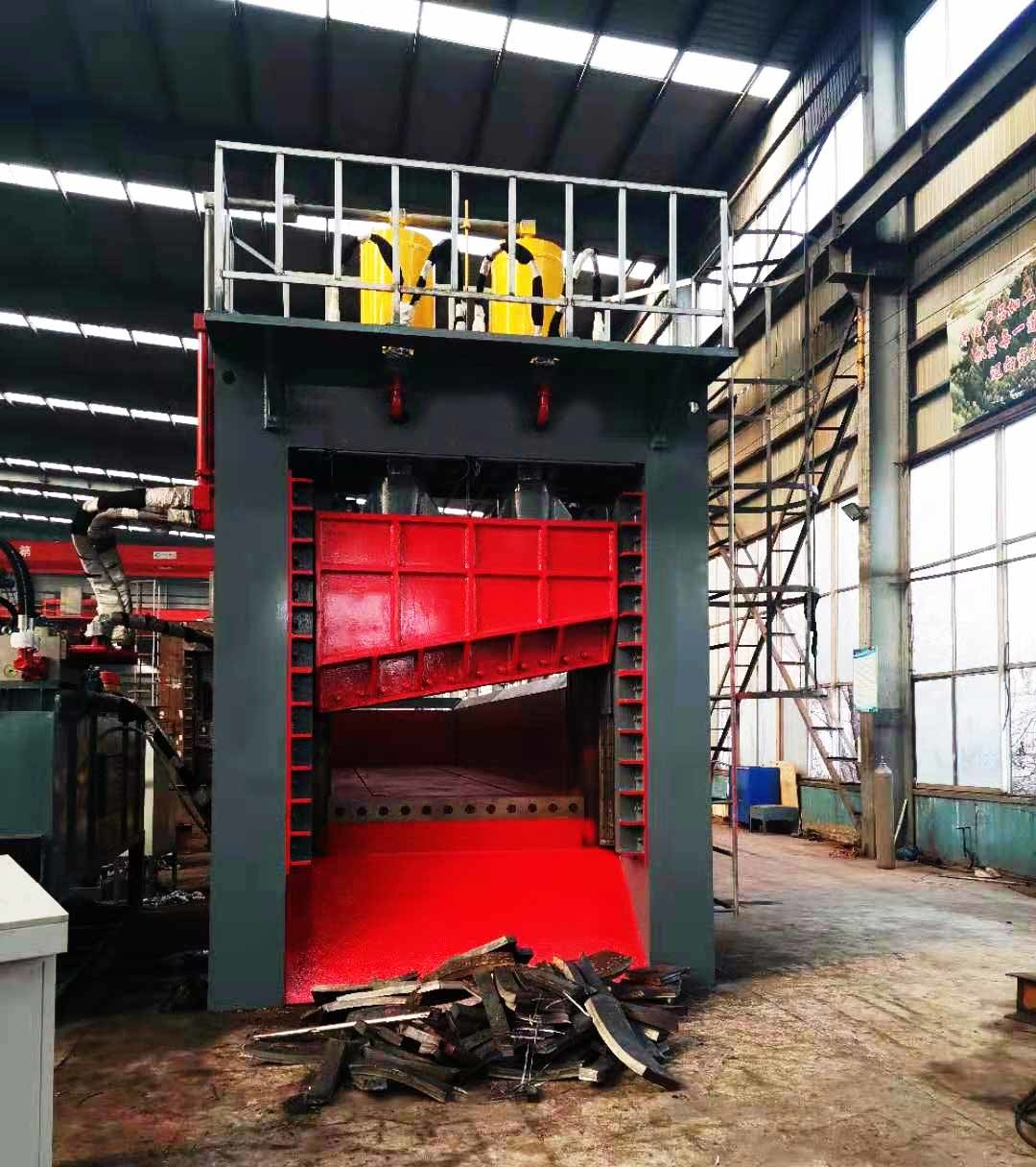 Hydraulic Gantry Shear Scrap Metal Motorcycle Cutting Gantry Shear