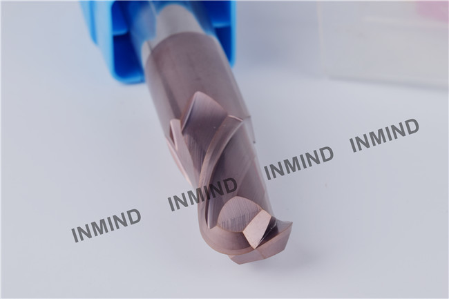 End Mill Sharpening Service Milling Tool Bits , AlTiN Coating 2 Flute End Mill