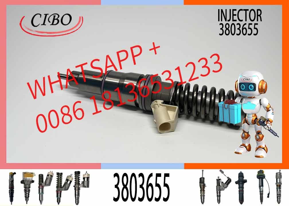High Quality Common Rail Fuel Injector 3801368 Voe3801368 for Pen-ta MD13 BEBE4D27001 3803655 3801440