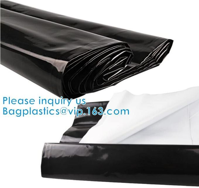 Black & White Poly Film  Panda Poly Film Light Deprivation Greenhouse Cover UV Treated Horticulture Poly Film Sheeting 3