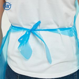 S&J Wholesale New Material Factory Cheap Price Custom Blue Apron Industrial