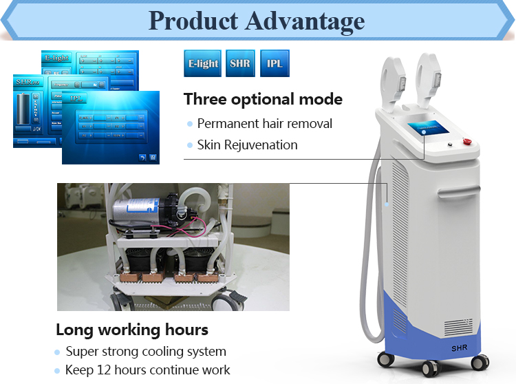 Beauty Salon / Clinic Use SHR IPL Hair Removal / Princess SHR For Hair Removal