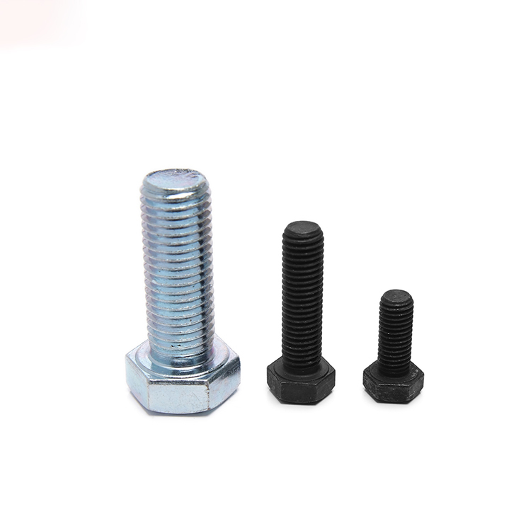 DIN933 Carbon Steel Hex Head Bolt Hexagon Head Bolts With Full Thread