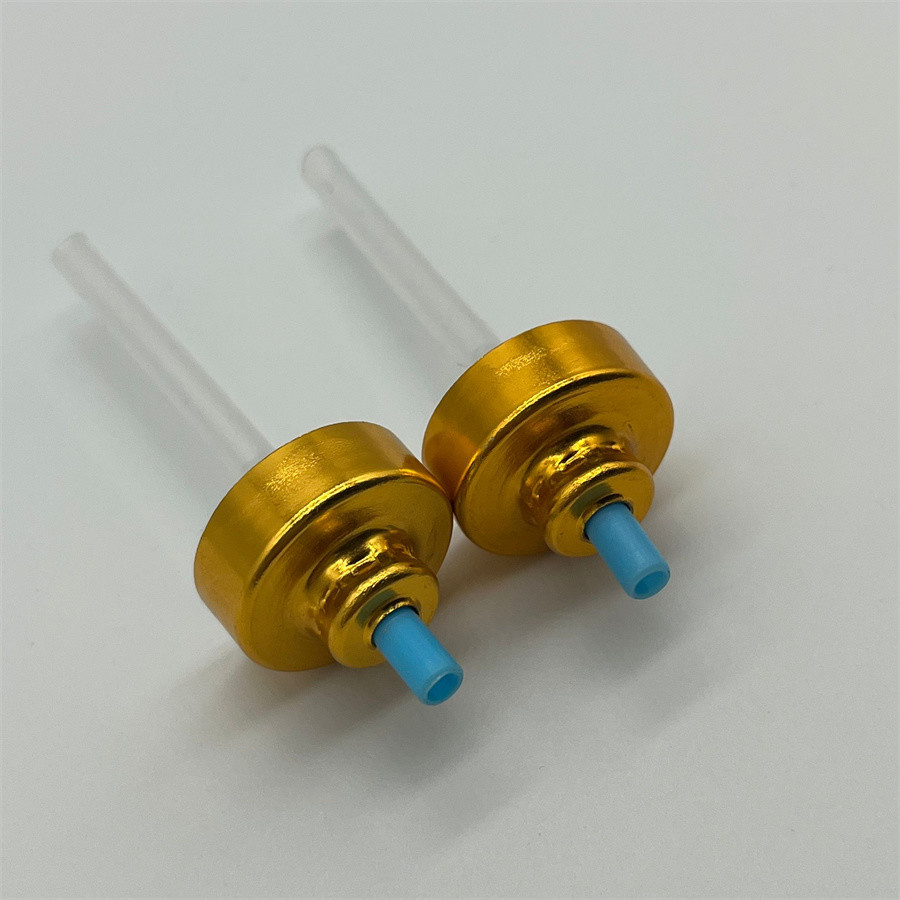 Premium Aluminum Continuous Valve 20mm Efficient Aerosol Dispensing for Personal Care and Industrial