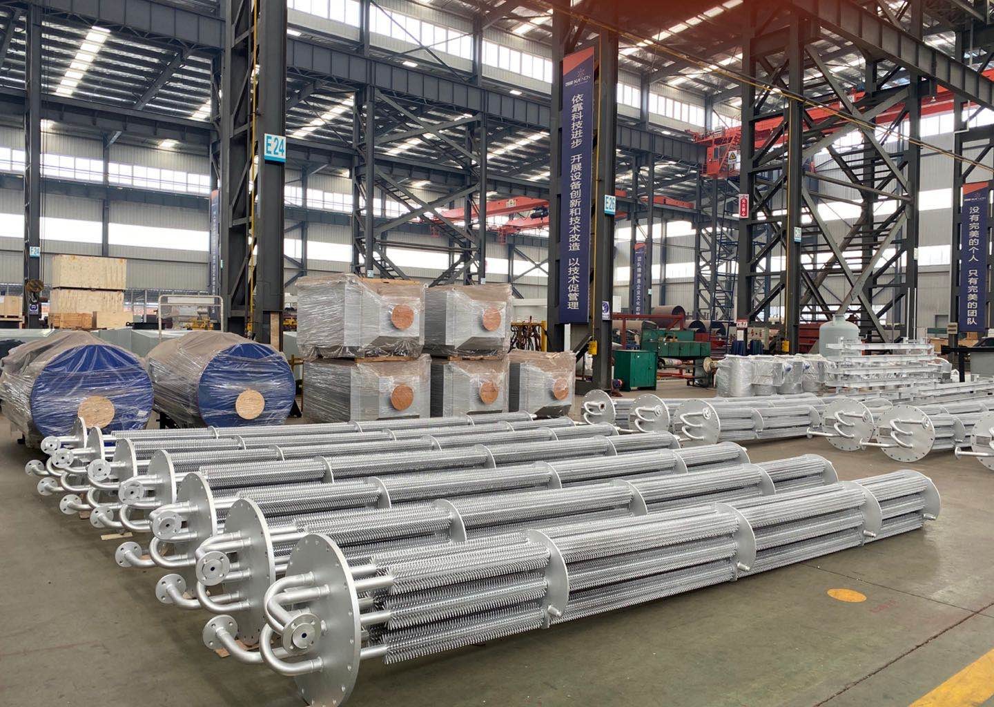 Compact Structure Oil Output Heating Exchanger For Oil Storage Tank Easy Maintenance