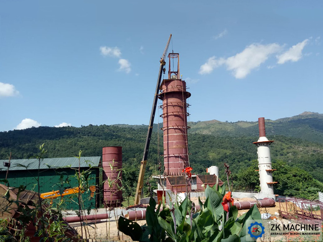 600TPD Vertical Shaft Kiln Lime Production Line