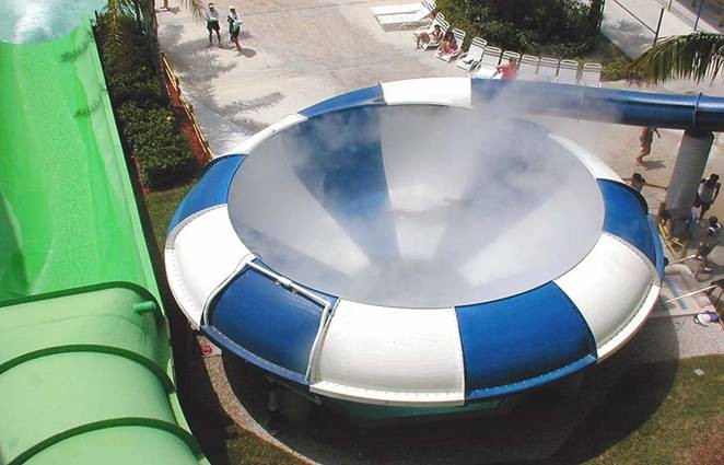 Water Park Fiberglass Swimming Pool Water Slides for Amusement Park