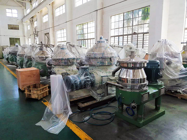 Yeast Disc Continuous Oil Centrifugal Separator with high rotation speed