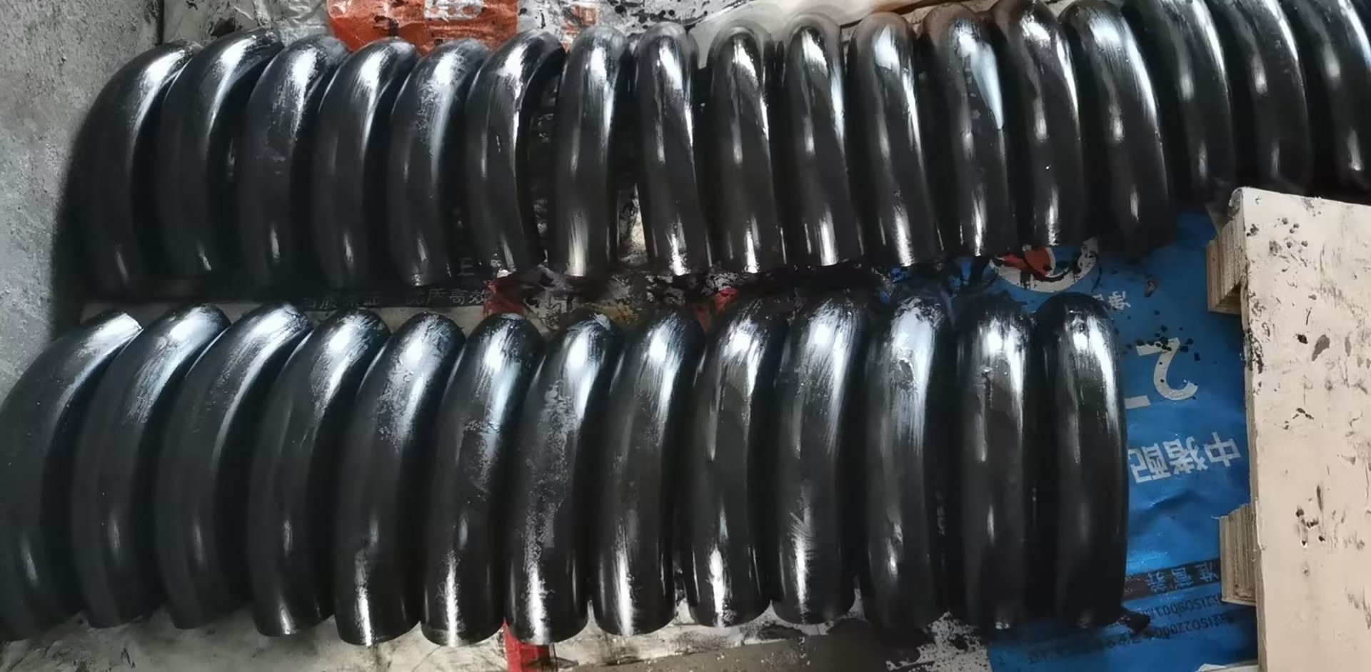 Long Radius 180 Degree Carbon Steel Pipe Bend Asme B16.9 SCH20